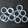 Impurity Free FDA Grade Colorless Sil Rubber O-Ring